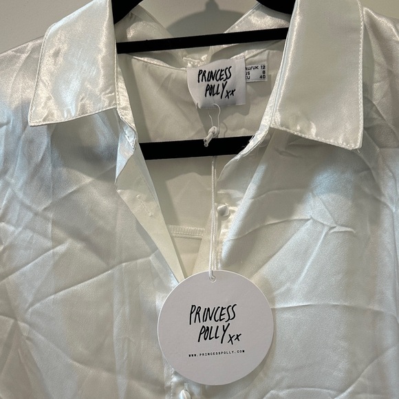 Silk button up shirt - Picture 2 of 2